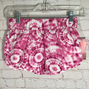 Kanu Surf Groovy Pink Tie Dye Board Shorts - Size Medium (8/10)